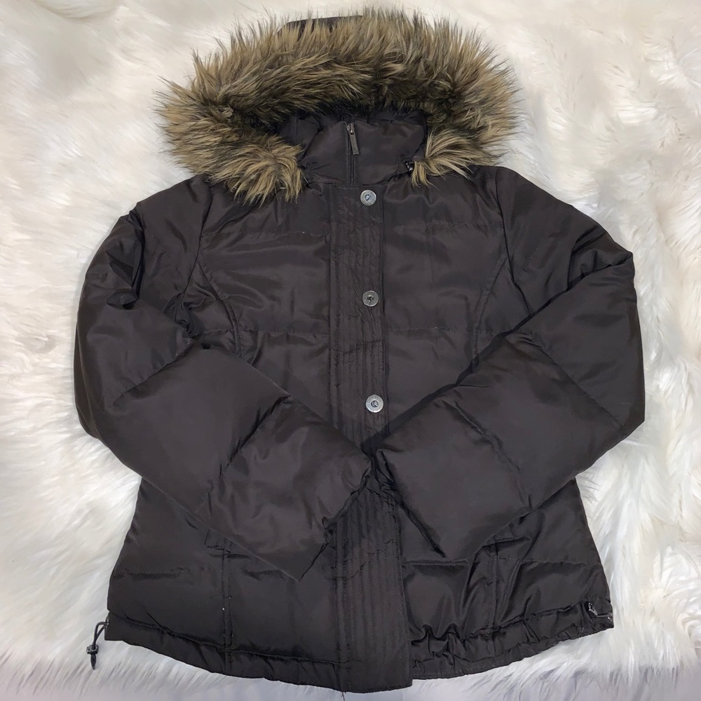 $20% Calvin Klein Removable Faux Fur